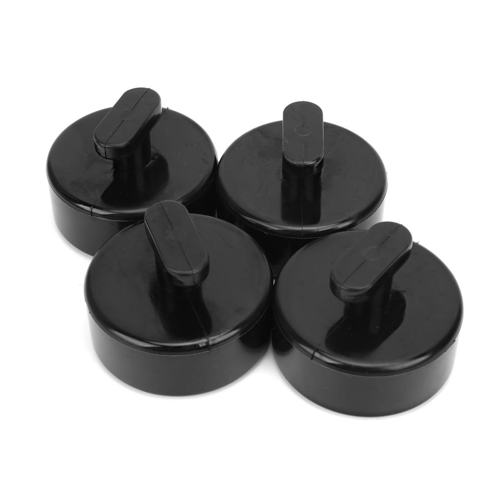 4pcs Jack Lift Pad Lifting Pucks Rubber Black Auto Accessory Fit for Corvette C5 C6
