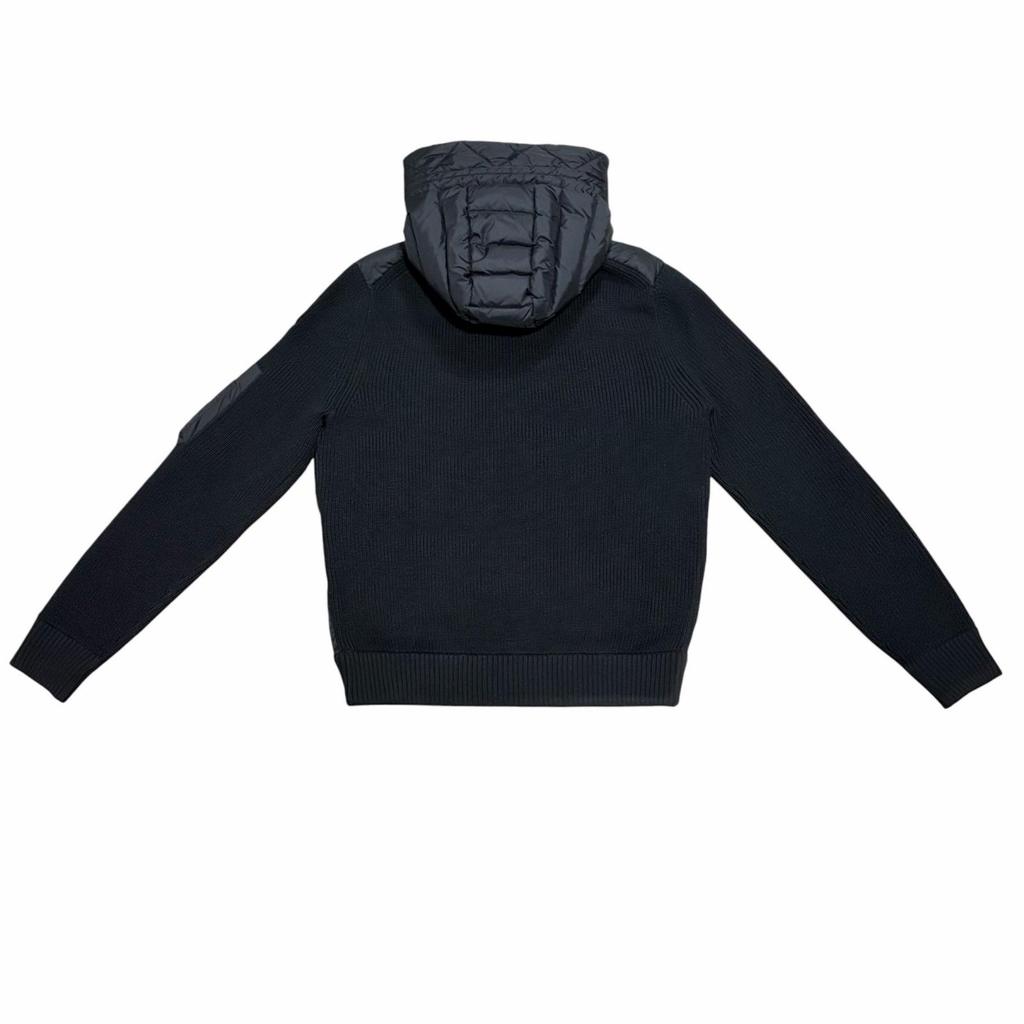 Used MONCLERDown jacket black Nylon mens