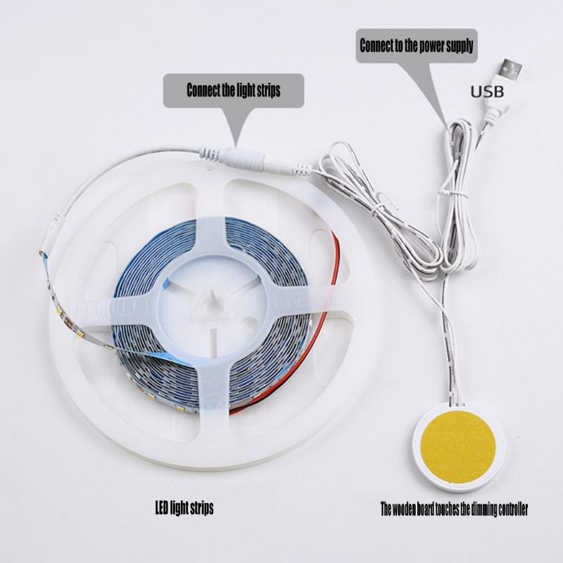 Wooden Furniture Touch Sensors Switches LED Kitchen Cabinet Light Dimming Controller Touch Induction Switches Enduring