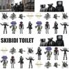 Skibidi Toilet Abs Plastic Building Blocks 0.5kg Small Particle Construction Set