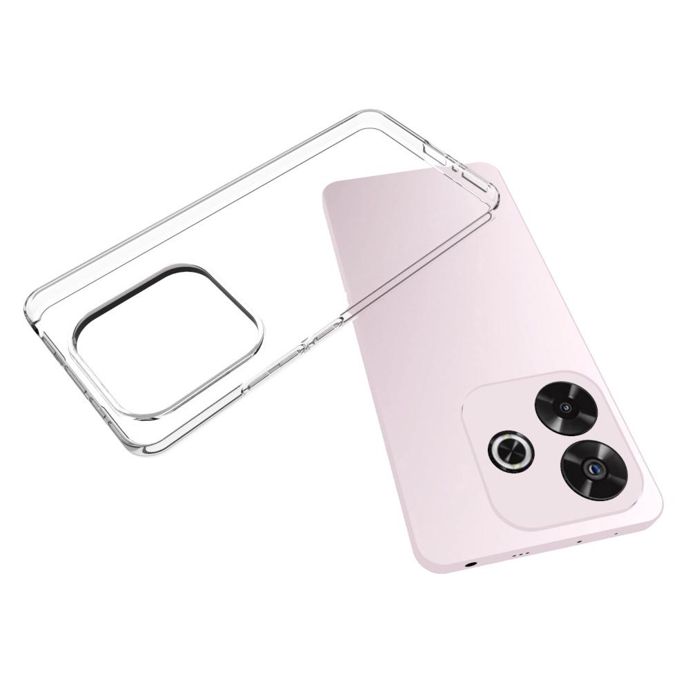 

For Xiaomi Redmi Note 14 5G Clear Phone Case Watermark-Resistant TPU Back Cover Style A