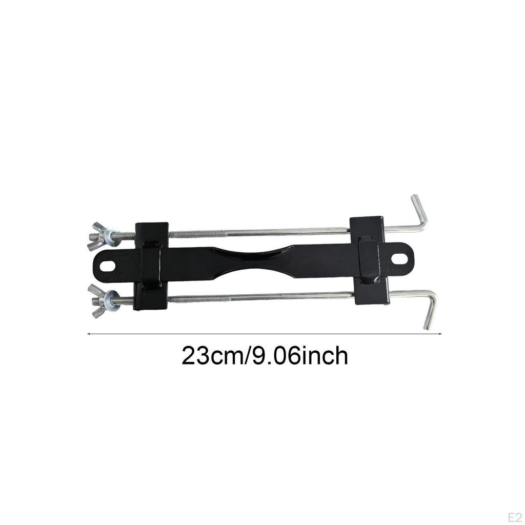 Car Battery Hold Down Fixed Holder Easy Installation Tray Iron Adjustable Accessories Heavy