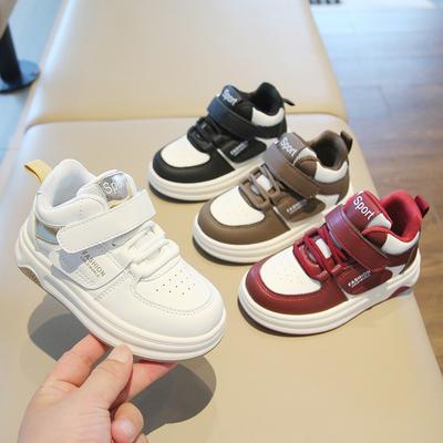 Children's Sports Shoes 2025 Spring and Autumn New Girls' Little White Shoes High-top Boys' Casual Board Shoes Soft-soled Baby Shoes List
