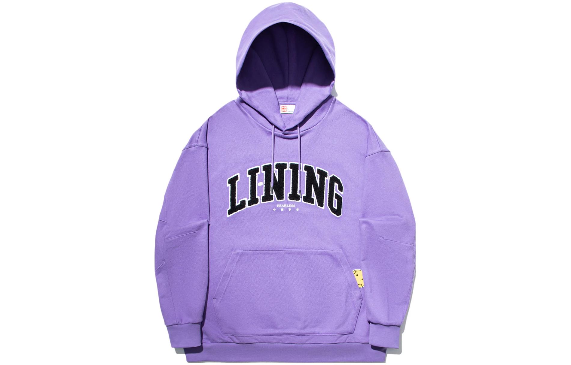Li Ning Sweatshirt Unisex Bellflower Purple AWDT719-2 L