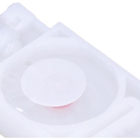 Ink Damper Replacement, Standard Size Inkjet Head Dampers PP Material Easy Installation with High Accuracy Filter for XP600 Printers(white)