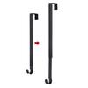 Retractable Over Door Hook Black