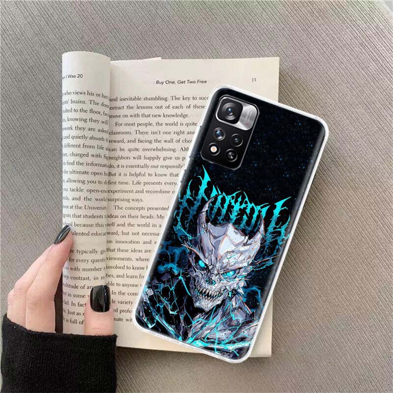Kaiju Nr. 8 Anime Handyhülle Für Redmi Note 13 12 Pro Plus 14 15 Pro 5G 11 11T 11E 11S 10 Pro 10S 9 9S Hülle Handy Klar TPU Capa