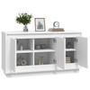 vidaXL Sideboard Weiß 102x35x55 cm Holzwerkstoff
