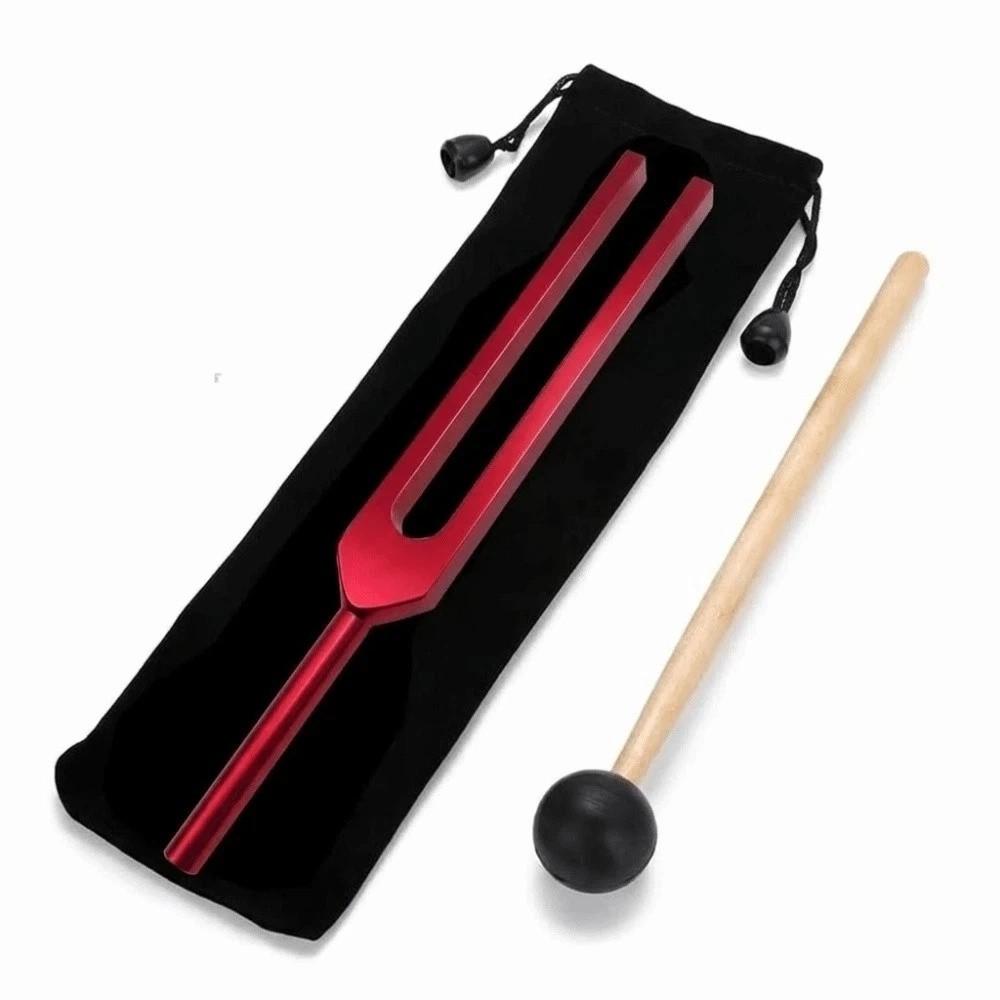 Set di diapason da 528Hz Rilievo ergonomico dallo stress Diapason bio-acustico Strumento musicale dal suono rilassato professionale