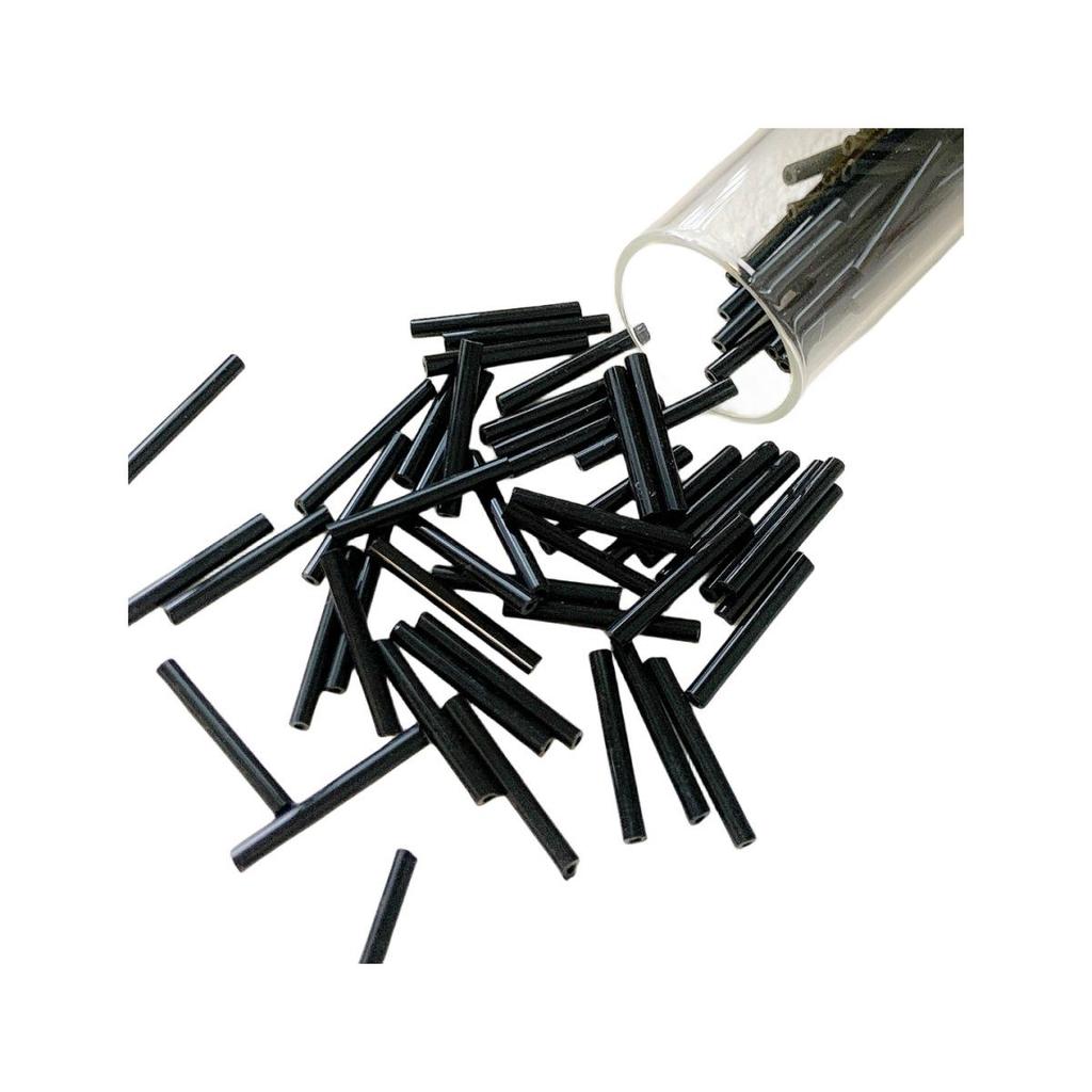 20mm HyunA Skleněné korálky, Tvar trubičky, Sypané pro DIY korálkování, Náramky, Náhrdelníky