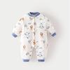 Thickened Newborn Cotton Romper Winter Set: Warm Baby Jumpsuit