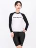 Akuatika Women'S Rash Guard Aqawts23003 + Half Leggings Bk Set