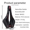Mountain Bike  Seat  Cushion Ergonomic Hollowed Comfortable Breathable Waterproof Shock Absorption