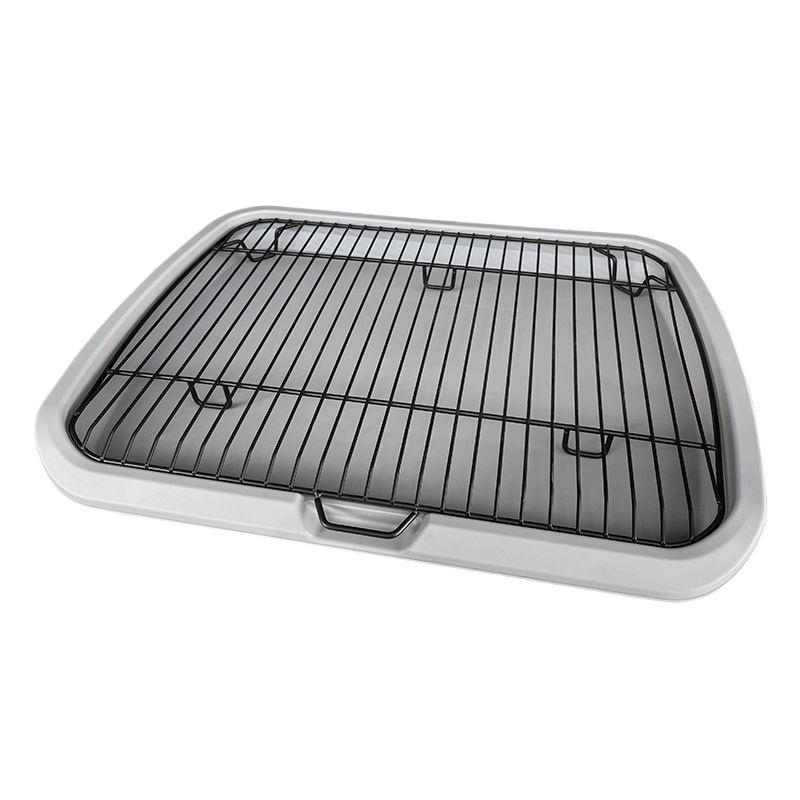 Anti-Step Dog Litter Box for All Breeds - Fixed Point Pet Urinal & Easy Clean