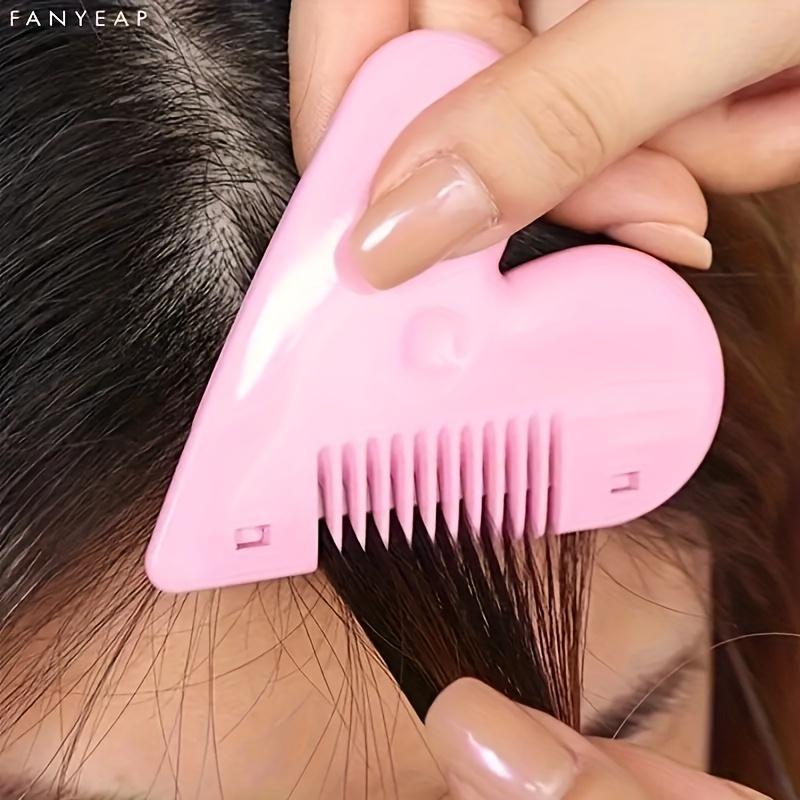 1pc Pink Pubic Hair Cutter For Women Prepared, Portable Private Privacy Shaping Tool For Women, Comb Knife Designed For Women