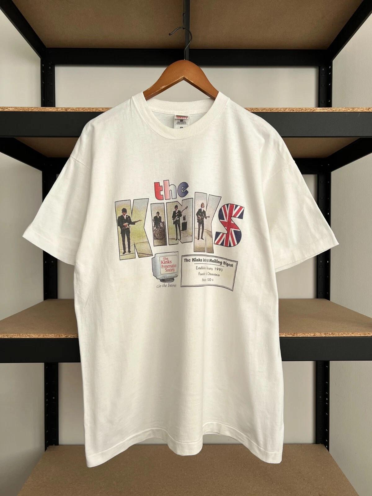 The Kinks Band White T Shirt Size S-5XL L