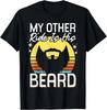 Mein anderes Gefährt ist seine Bart-T-Shirts Geschenk Unisex-T-Shirt