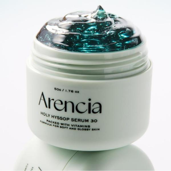Arencia Jelly Serum Holy Hyssop 30 – Blemish & Dark Spot Care Brightening Jelly Serum 50g