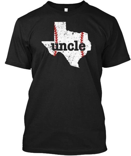 

Baseball Uncle Texas Softball T shirt Made in the USA Size S to 5XL S
