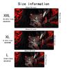 Black Anime Girl Mouse Pad Large Computer Office Game Table Mat Rubber AntiSlip Stitched Edge Keyboard Mats 90x40 Xxl Desk Pads