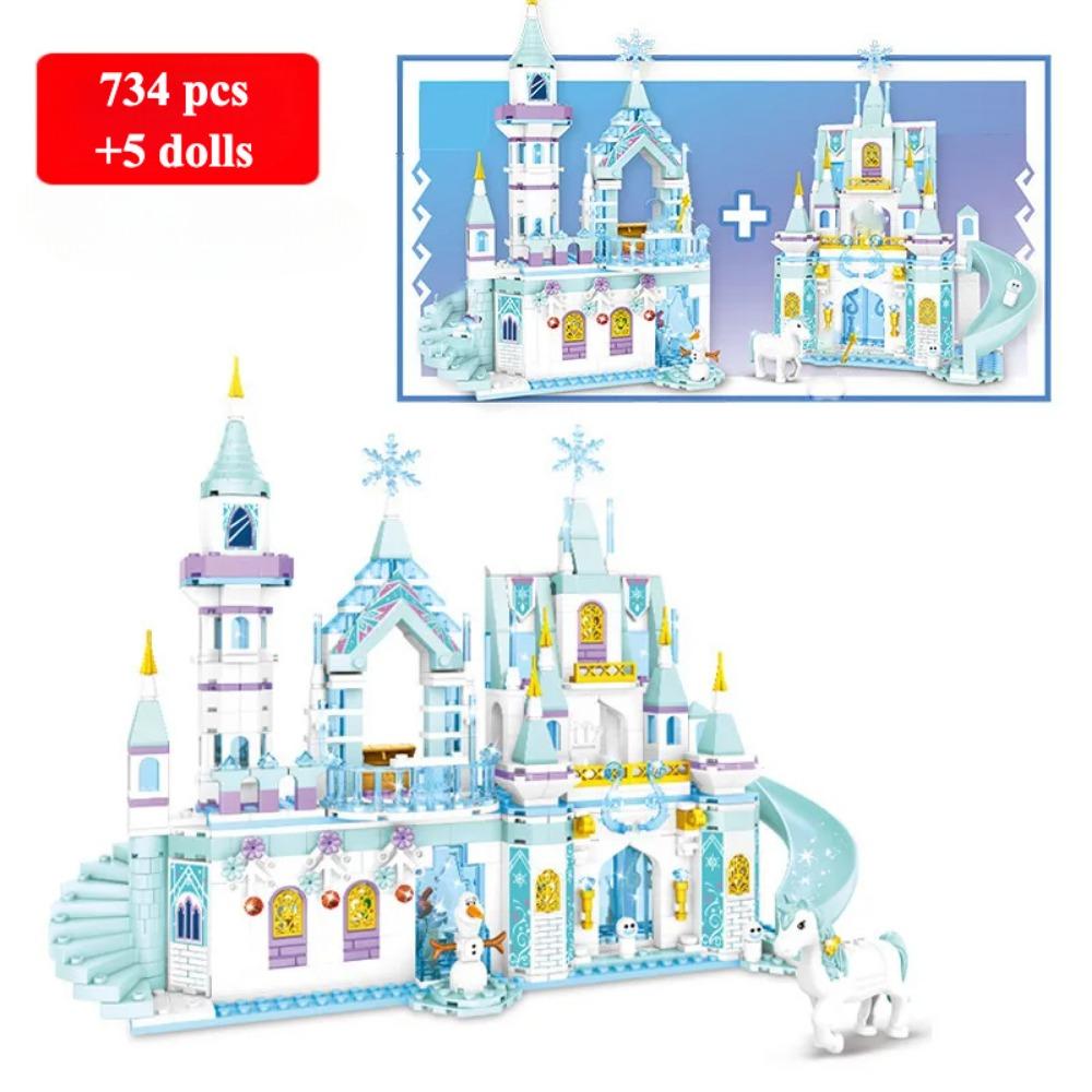 High-Quality Friends High-Quality Princess High-Quality Luxury Ice High-Quality Castles High-Quality Building High-Quality Blocks High-Quality