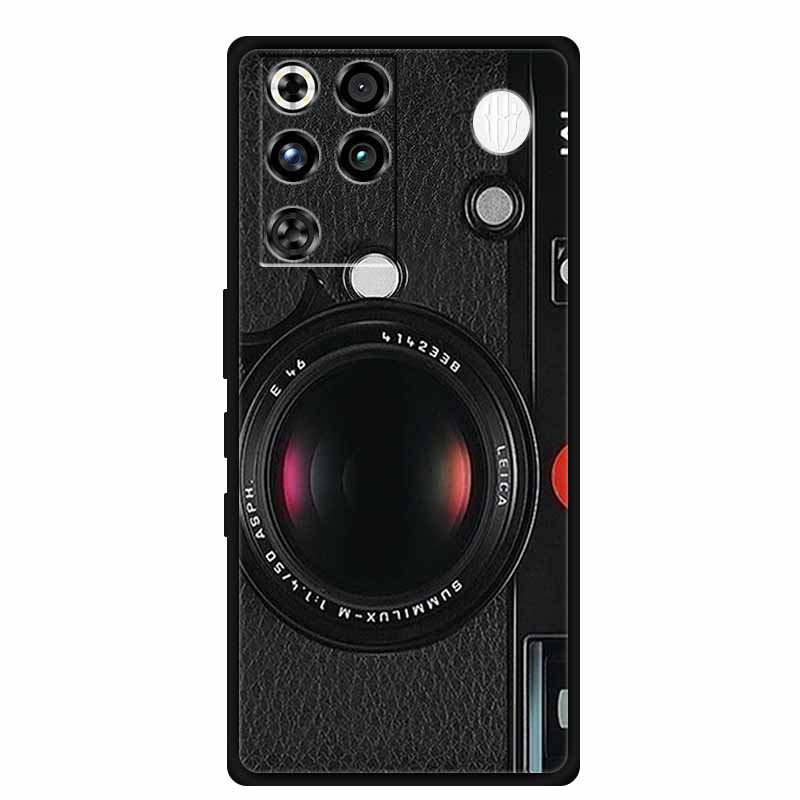 For ZTE Nubia RedMagic 11 Pro 5G Case Black TPU Cool Animal Silicone Back Cover For RedMagic 11 Pro Cases 11Pro Coque Funda Para