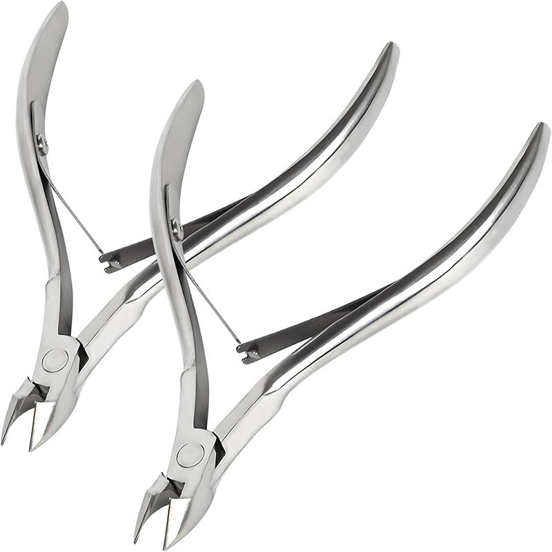 Cutters Tool Cuticle Nippers Nail Manicure Scissors Cuticle Clippers Trimmer Dead Skin Remover Pedicure Stainless Steel