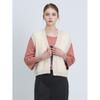 Ozoc Hairy Knit Open Vest