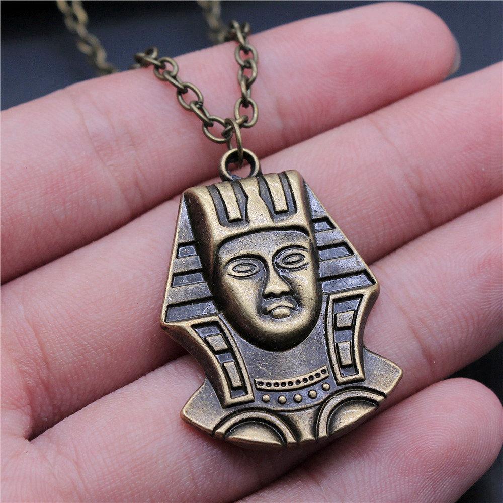 45cm Oder 70cm Lange Kette Halskette Pharao Chef Vintage Schmuckzubehör QN060