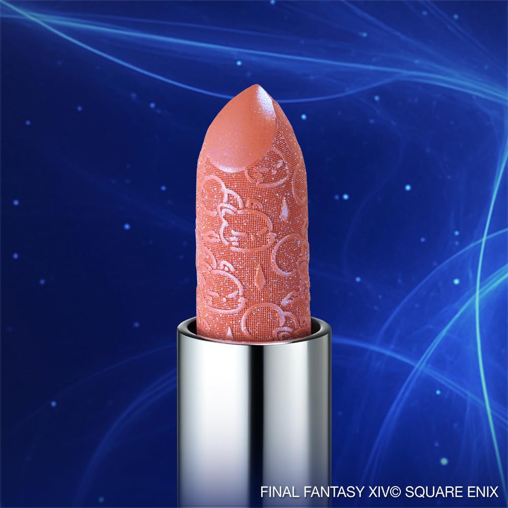 Shu Uemura Special Lip [Limited Edition] Ether Nude Lipstick, Soft Matte Glitter Holiday, FINAL FANTASY XIV© SQUARE ENIX