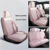 Napa Leather Universal Car Seat Covers - Full Coverage, All-Season Cushions