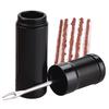 1 Satz Tragbares Mini-Reifenreparaturwerkzeug-Set Universal Motorrad Fahrrad Schlauchloser Reifen Dringende Reparatur Gummistreifen Sets Zubehör