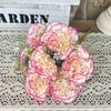 Fashion 7-Heads Fake Carnation Silk Simulated Bouquet-Artificial Flowers Fake Flower Party Decor & Holiday Gifts