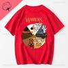 Warriors Cats Camisetas Cat Lover Tee Shoujo Girl Style Trendy Kawaii Cotton Popular Shirt Casual Summer Y2k Clothes Tops