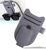 Car Sunglasses Holder for Sun Visor, Glasses Holder, Card Holder, Holds 2 Pieces, Includes