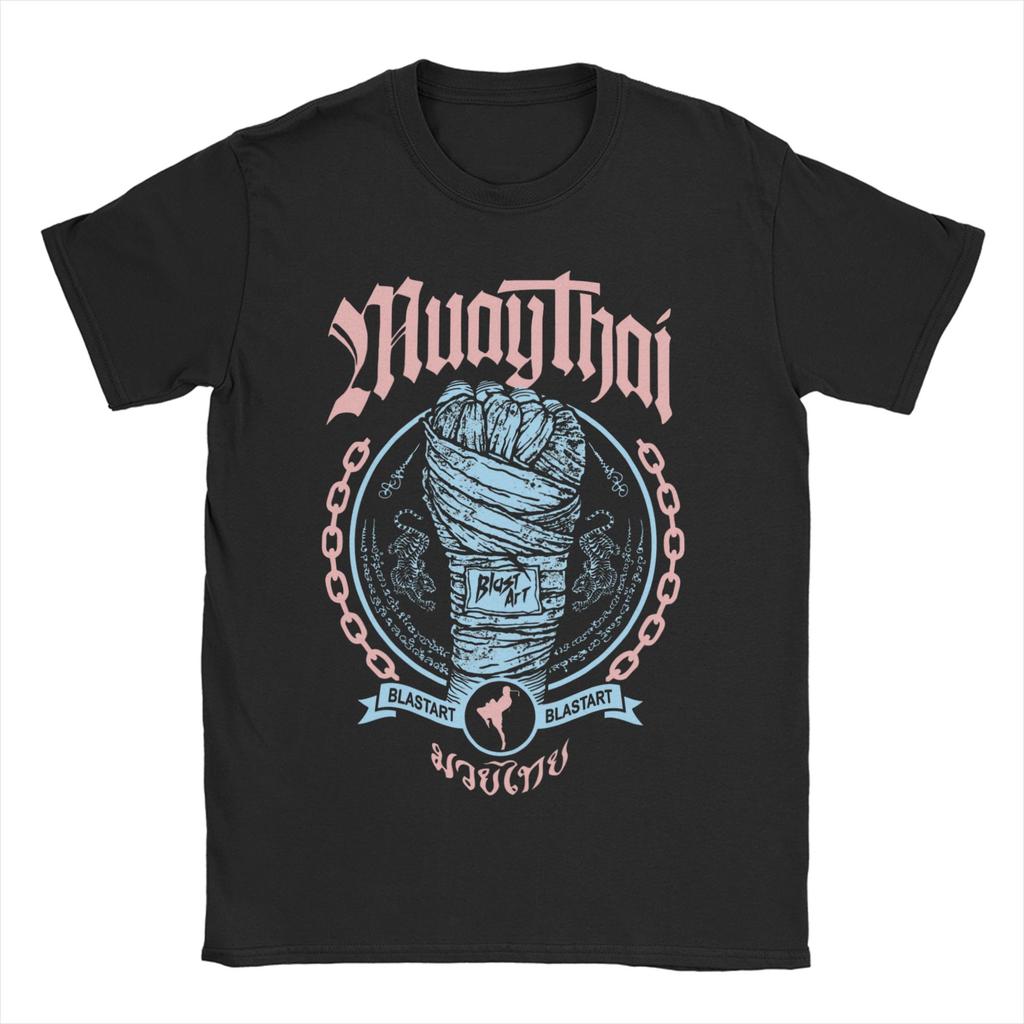 Men Women Thai Art Tigers Muay Thai T Shirts Cotton Clothes Funny Short Sleeve Round Collar Tees Unique TShirt