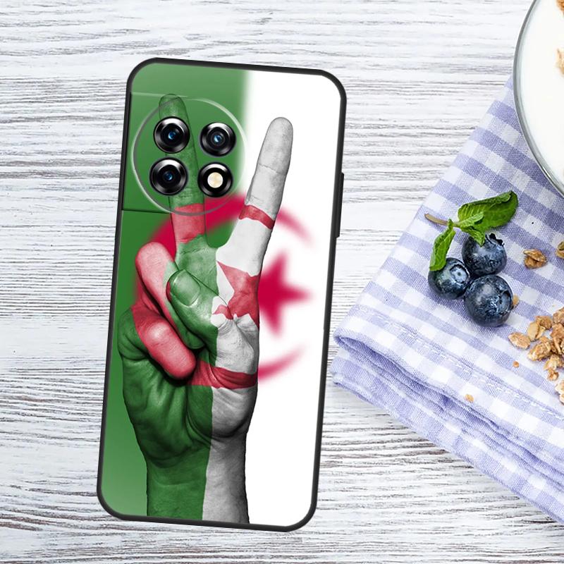 Algeria Flag Algerian Case For OnePlus Nord CE 5 4 3 2 Lite N20 N30 OnePlus 15R 13T 13R 12R 10T 10R 11 13 15 Cover