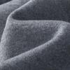 Women's Fleece-Lined Grey Hoodie Set - Warm, Versatile, Casual Round Neck, Perfect for Autumn/Winter.