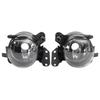 Pair Front Fog Lights Lamps Housing Clear Fit For BMW E60 E61 E63 E46 X3 325i 525i