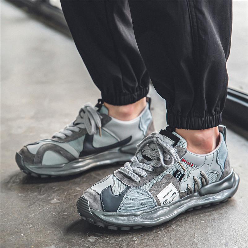 Men's shoes 2025 new summer trend versatile mesh breathable Forrest Gump shoes youth running non-slip sports tide shoes