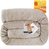 Colorsroom Thinsulate Construction In Japan with 3M Thick Winter SUPER PRIME No Static Greige Blanket, Single, Six-Layer [Made 100% Thinsulate],