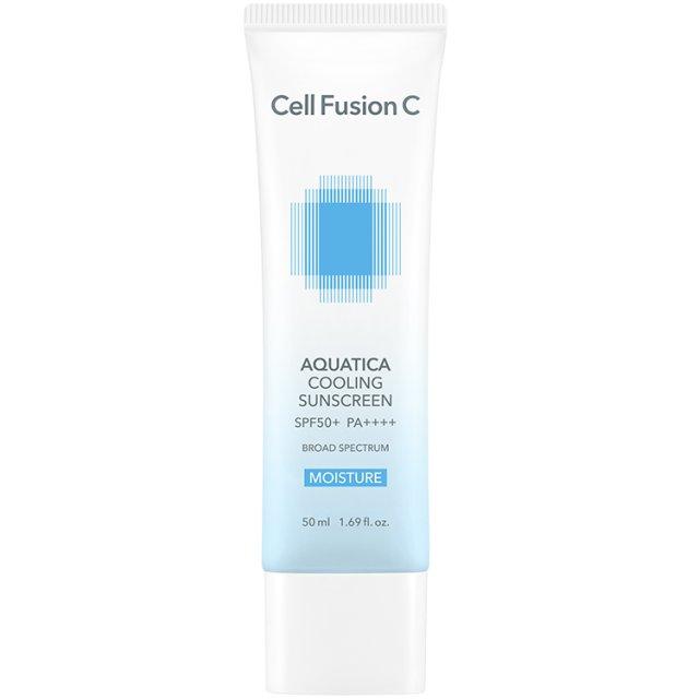 

[Cell Fusion C] Aquatica охлаждающий солнцезащитный крем SPF 50+ PA++++ 50 мл