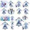 Benghuai Starry Skies Iron Road White Dew Cosplay Costume Set For Women