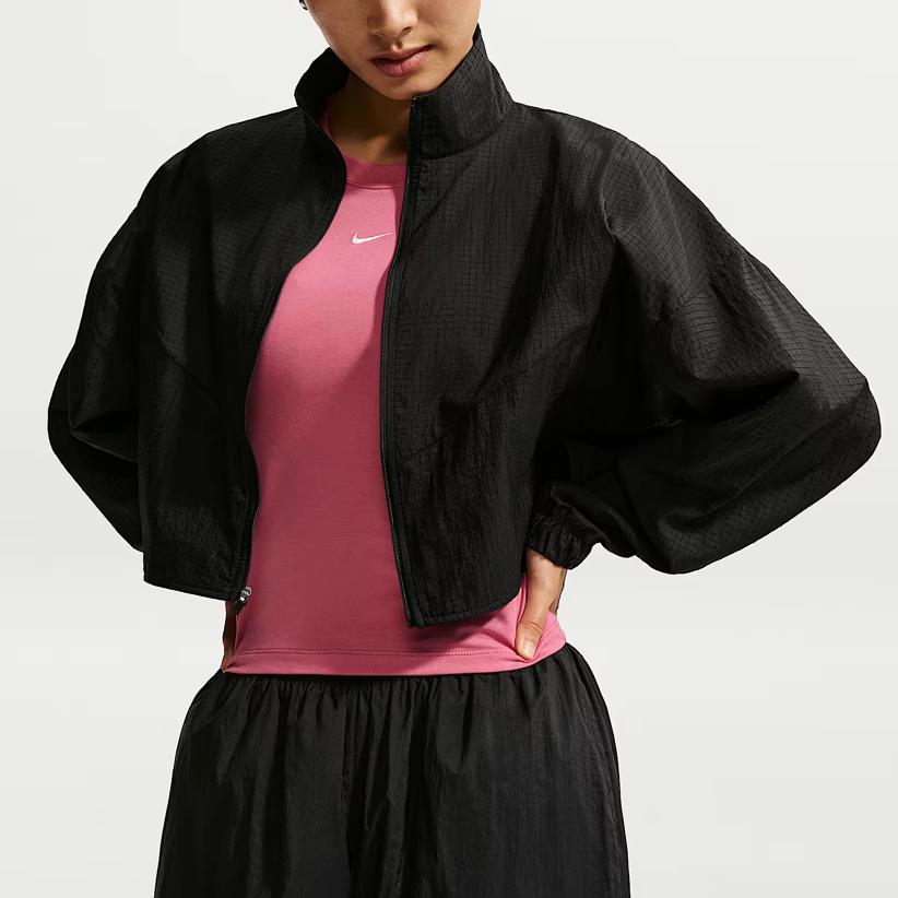 Nike Lightweight Tear-Resistant Stand Collar Jacket Women jackets IF0588010