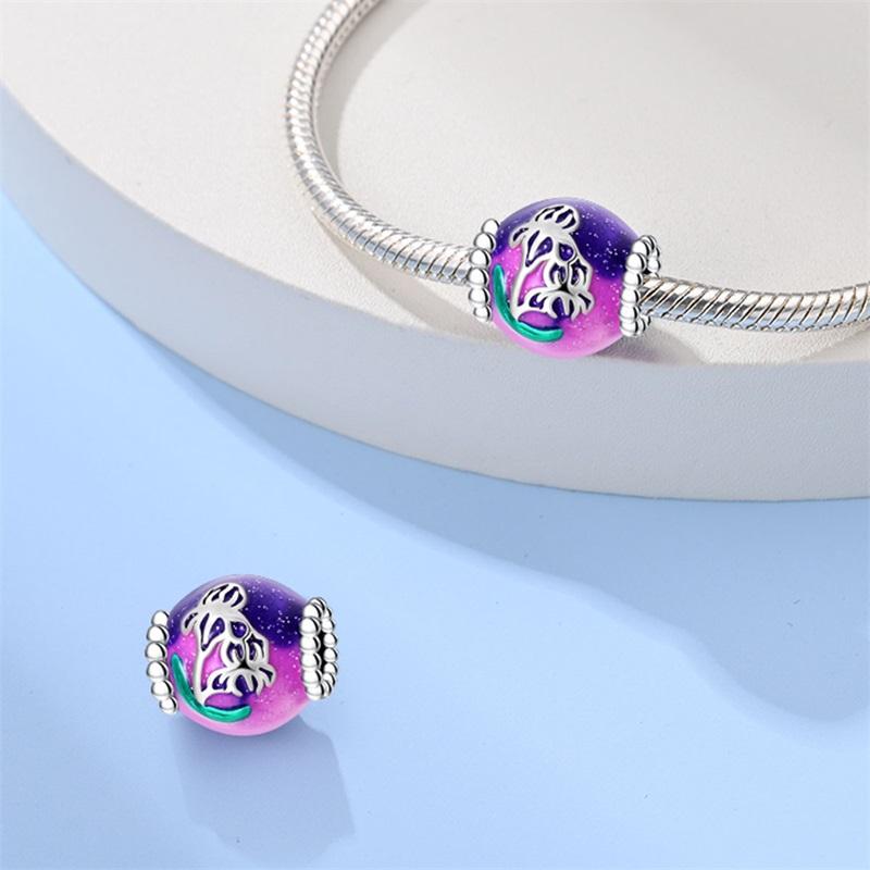 Charm Bead Component Copper Metal Painter's Palette Artist High Quality Fine Jewelry Bead Components Pendant Bead Component Compatible With Authentic