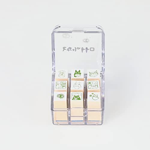 Beverly Studio Ghibli My Neighbor Totoro Square Stamp, Check Stamp, Acrylic, CK9-003