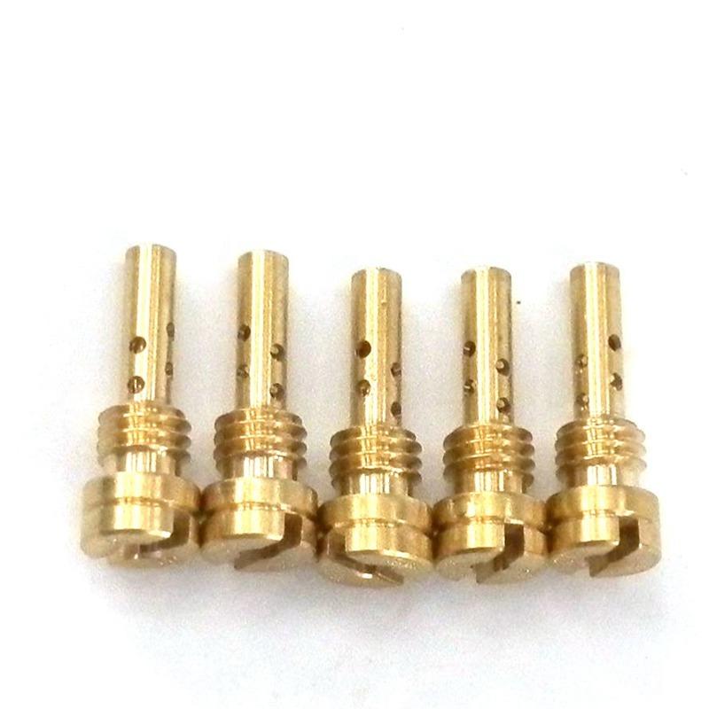 10pcs Slow Pilot Jet 4.5X0.75mm Thread for Keihin Kawasaki CV CVK FCE FCR Carburetor N424-25 Injector Nozzle