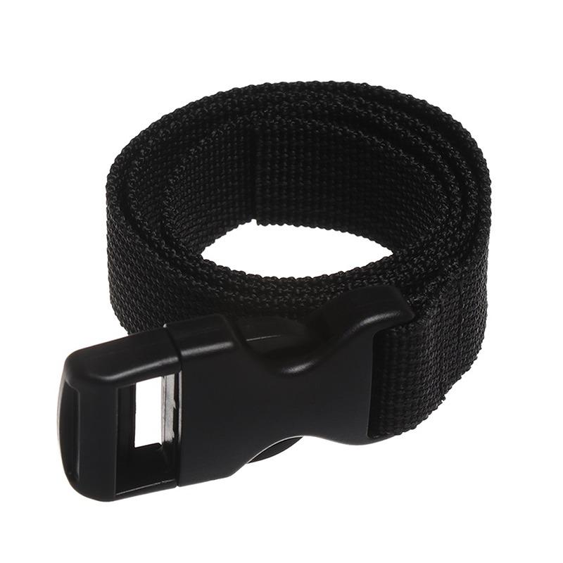 1PC Travel Tied Black Durable Nylon Cargo Tie Down Luggage Lash Belt Strap With Cam Buckle Travel Kits Outdoor Camping Tool