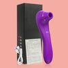 Vibrator Sucking Female Masturbator FairyKiss Vagina and Clitoral Dual Stimulator G-Spot Handheld Clitoral Massager 2 In 1 Adult Sex Toy Red Purple