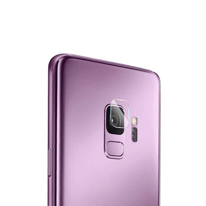 Protective Film - Phonillico - Samsung Galaxy S9 - Pack of 2 - Flexible Tempered Glass - Rear Camera Protection